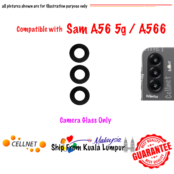 A566 A56 5g Camera Glass Compatible with Sam A566 A56 5g - Image 2