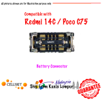 RMI 14C Battery Connector Compatible with Redmi 14C / Poco C75