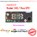 RMI 14C Battery Connector Compatible with Redmi 14C / Poco C75 - Image 2