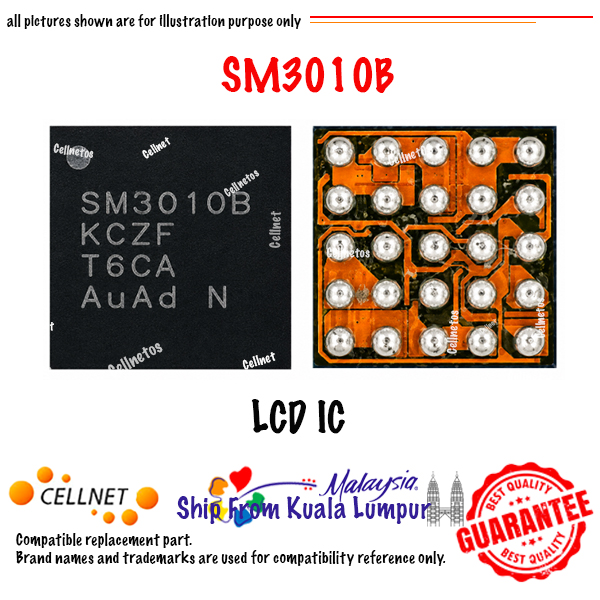 SM3010B_LCD_IC-1 SM3010B LCD IC Replacement for Mobile Repair - Image 1