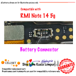 RMI Note 14 5g Battery Connector Pin Replacement with Redmi Note 14 5g - Image 2