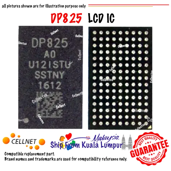 DP825 LCD IC Replacement IC Chip