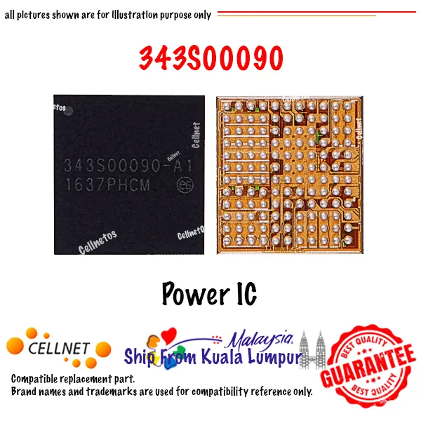 343S00090 Power IC Replacement IC Chip