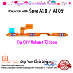 SAM A105 On Off Volume Ribbon Button Replacement Compatible with Samsung A105 - Image 3